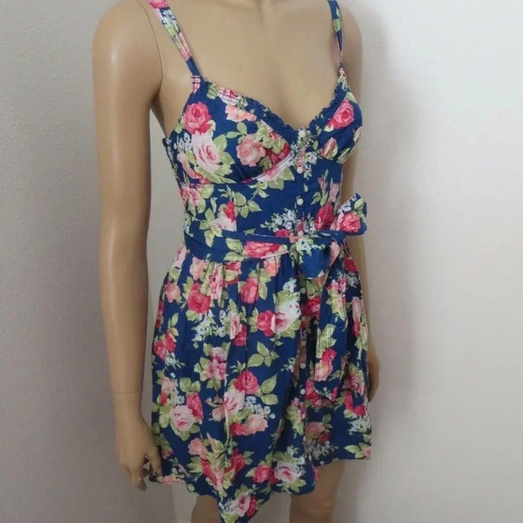 NEW Abercrombie Womens Floral Sun Dress Size Small - Picture 4 of 6